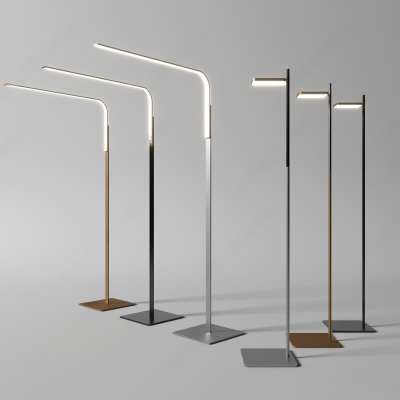 现代落地灯3D模型下载